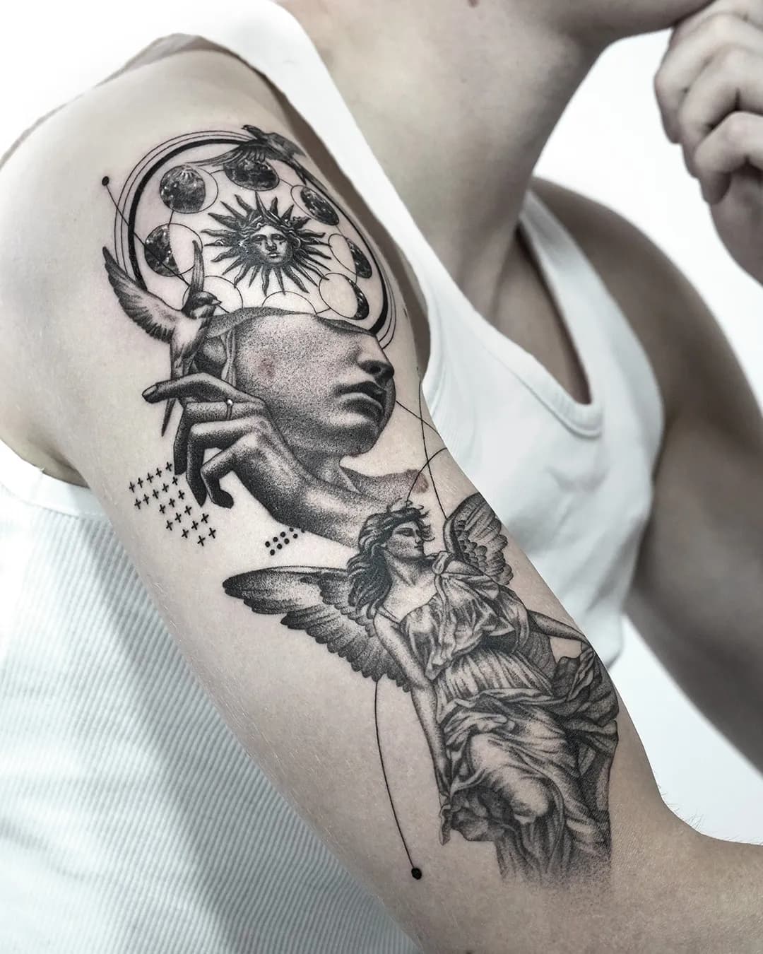 Custom tattoo artwork by Eric Le - Helsinki tattoo artist