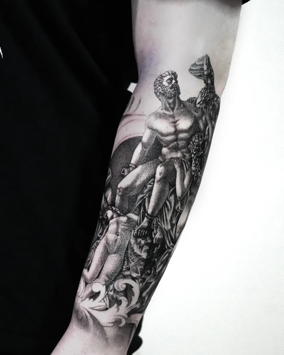 Custom tattoo artwork by Eric Le - Helsinki tattoo artist